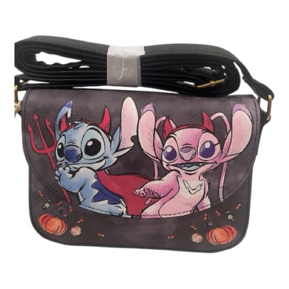 Loungefly Disney Stitch and Angel Devils Crossbody